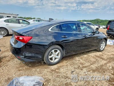 Trzecie zdjęcie samochodu z tyłu: 2018 CHEVROLET MALIBU LS VIN:1G1ZB5ST5JF285095 - miniatura