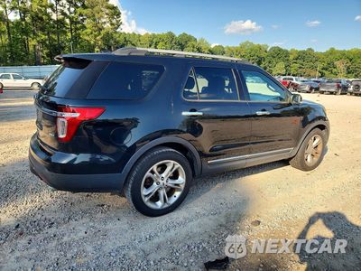 Trzecie zdjęcie samochodu z tyłu: 2014 FORD EXPLORER LIMITED VIN:1FM5K8F84EGA87634 - miniatura