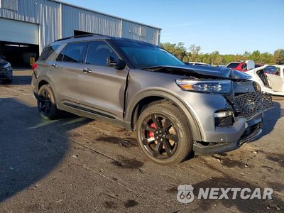 Czwarte zdjęcie samochodu z boku: 2023 FORD EXPLORER ST VIN:1FM5K8GC4PGB32867 - miniatura