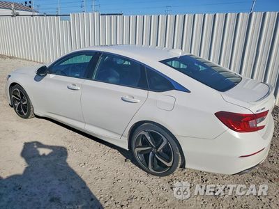 Drugie zdjęcie samochodu z przodu: 2019 HONDA ACCORD SPORT VIN:1HGCV2F36KA032736 - miniatura
