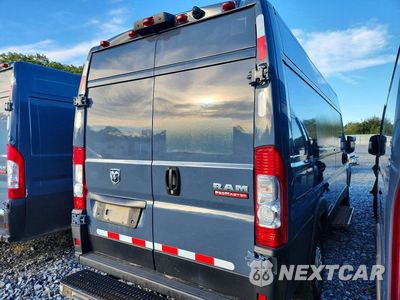 Trzecie zdjęcie samochodu z tyłu: 2021 RAM PROMASTER 3500 DELIVERY VAN VIN:3C6MRVJG2ME550269 - miniatura