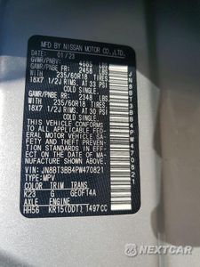 Zdjęcie 14 z 14 samochodu: 2023 NISSAN ROGUE SV VIN:JN8BT3BB4PW470821 - miniatura