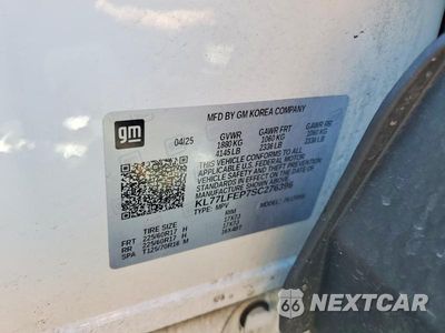 Zdjęcie 12 z 12 samochodu: 2025 CHEVROLET TRAX LS VIN:KL77LFEP7SC276396 - miniatura