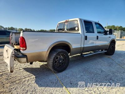 Trzecie zdjęcie samochodu z tyłu: 2004 FORD F250 SUPER DUTY VIN:1FTNW21L14EA47037 - miniatura