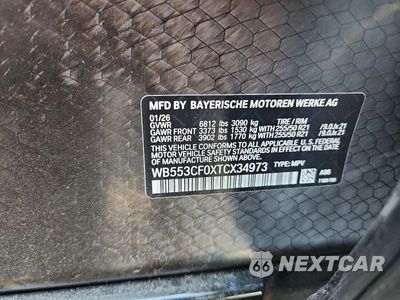 Zdjęcie 13 z 13 samochodu: 2026 BMW IX XDRIVE60 VIN:WB553CF0XTCX34973 - miniatura