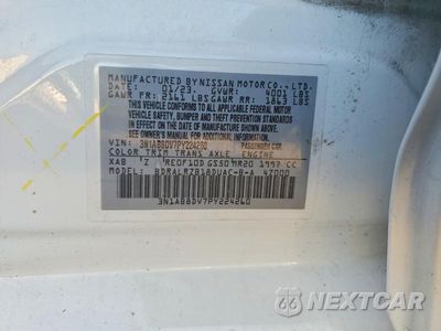 Zdjęcie 12 z 12 samochodu: 2023 NISSAN SENTRA SR VIN:3N1AB8DV7PY224260 - miniatura