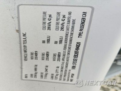 Zdjęcie 12 z 12 samochodu: 2019 TESLA MODEL 3 VIN:5YJ3E1EB2KF494820 - miniatura