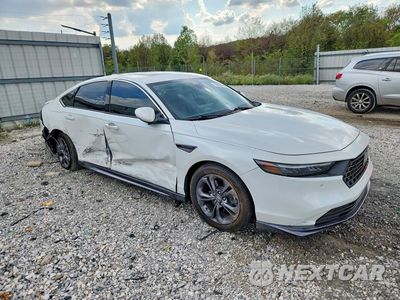Czwarte zdjęcie samochodu z boku: 2023 HONDA ACCORD HYBRID EXL VIN:1HGCY2F67PA020944 - miniatura