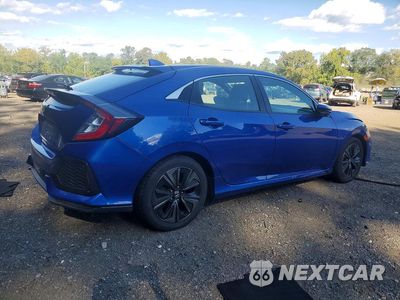 Trzecie zdjęcie samochodu z tyłu: 2019 HONDA CIVIC EX VIN:SHHFK7H62KU401493 - miniatura