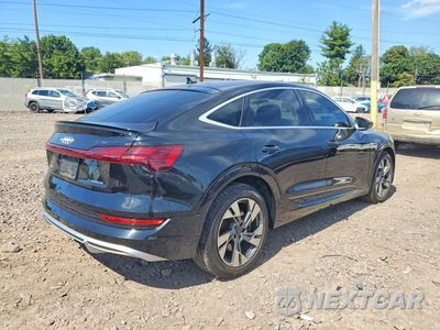 Trzecie zdjęcie samochodu z tyłu: 2021 AUDI E-TRON SPORTBACK PREMIUM VIN:WA11AAGE4MB010723 - miniatura