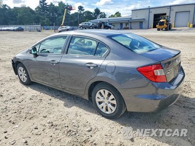 Drugie zdjęcie samochodu z przodu: 2012 HONDA CIVIC LX VIN:2HGFB2F54CH572029 - miniatura