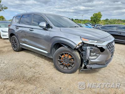 Czwarte zdjęcie samochodu z boku: 2019 HYUNDAI SANTA FE SE VIN:5NMS2CAD4KH031101 - miniatura