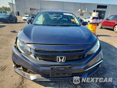 Piąte zdjęcie samochodu w środku: 2019 HONDA CIVIC LX VIN:2HGFC2F69KH601240 - miniatura
