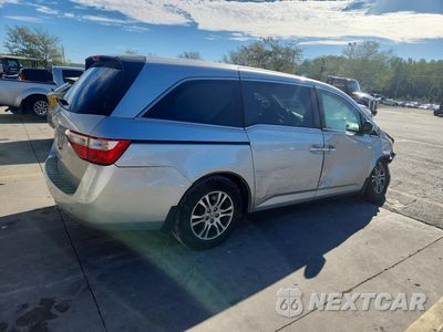 Trzecie zdjęcie samochodu z tyłu: 2011 HONDA ODYSSEY EX VIN:5FNRL5H42BB009872 - miniatura