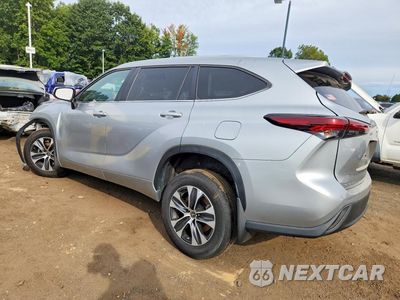 Drugie zdjęcie samochodu z przodu: 2024 TOYOTA HIGHLANDER XLE VIN:5TDKDRBH7RS537804 - miniatura