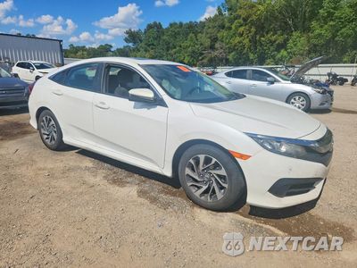 Czwarte zdjęcie samochodu z boku: 2018 HONDA CIVIC EX VIN:19XFC2F76JE043896 - miniatura
