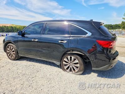 Drugie zdjęcie samochodu z przodu: 2014 ACURA MDX TECHNOLOGY VIN:5FRYD4H44EB001469 - miniatura