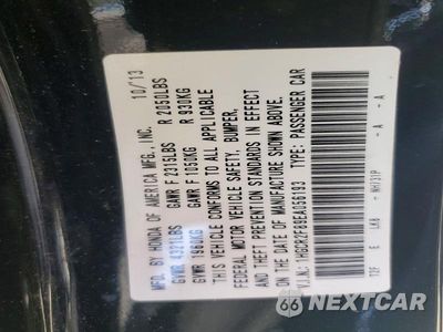 Zdjęcie 12 z 12 samochodu: 2014 HONDA ACCORD EXL VIN:1HGCR2F89EA056193 - miniatura