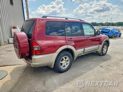 Trzecie zdjęcie samochodu z tyłu: 2002 MITSUBISHI MONTERO LIMITED VIN:JA4MW51R62J071012 - miniatura