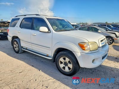 Czwarte zdjęcie samochodu z boku: 2005 TOYOTA SEQUOIA SR5 VIN:5TDZT34A35S247570 - miniatura