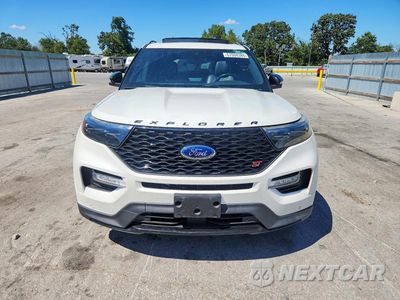 Piąte zdjęcie samochodu w środku: 2020 FORD EXPLORER ST VIN:1FM5K8GC3LGA27764 - miniatura