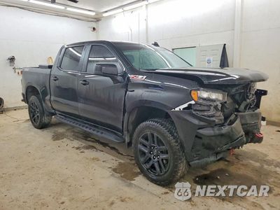 Czwarte zdjęcie samochodu z boku: 2022 CHEVROLET SILVERADO LTD K1500 LT TRAIL BOSS VIN:3GCPYFED7NG176763 - miniatura