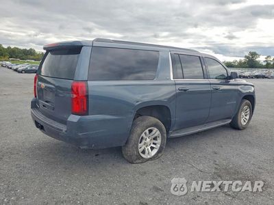 Trzecie zdjęcie samochodu z tyłu: 2020 CHEVROLET SUBURBAN K1500 LT VIN:1GNSKHKC5LR147916 - miniatura