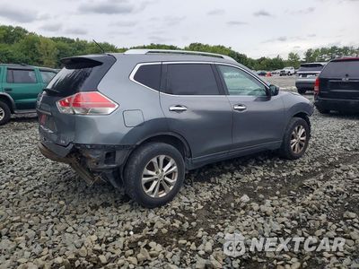 Trzecie zdjęcie samochodu z tyłu: 2015 NISSAN ROGUE SV VIN:KNMAT2MV2FP532377 - miniatura