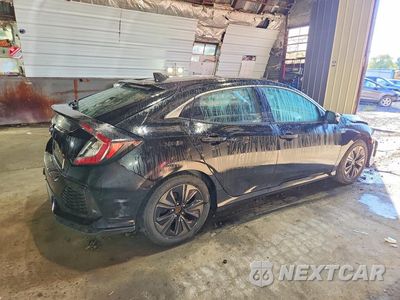 Trzecie zdjęcie samochodu z tyłu: 2019 HONDA CIVIC EX VIN:SHHFK7H66KU424629 - miniatura