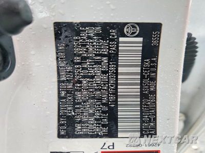 Zdjęcie 12 z 12 samochodu: 2017 TOYOTA CAMRY SE VIN:4T1BF1FK7HU375891 - miniatura
