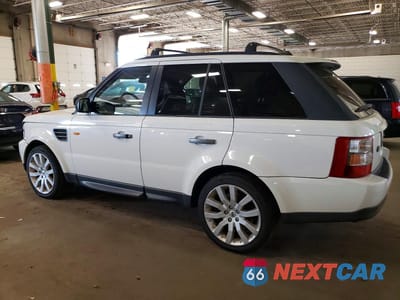 Drugie zdjęcie samochodu z przodu: 2008 LAND ROVER RANGE ROVER SPORT HSE VIN:SALSK25448A171066 - miniatura