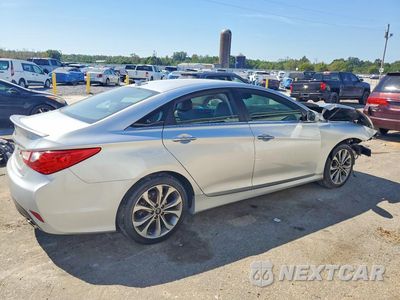 Trzecie zdjęcie samochodu z tyłu: 2014 HYUNDAI SONATA SE VIN:5NPEC4AC4EH915313 - miniatura