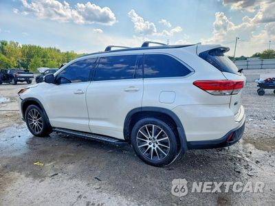 Drugie zdjęcie samochodu z przodu: 2017 TOYOTA HIGHLANDER SE VIN:5TDJZRFH1HS479713 - miniatura