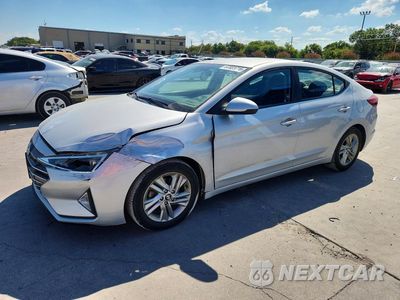 2019 HYUNDAI ELANTRA SEL 5NPD84LF1KH442292 - główne zdjęcie licytacji z USA - miniatura
