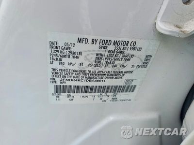 Zdjęcie 13 z 13 samochodu: 2013 FORD EDGE LIMITED VIN:2FMDK4KC1DBA48911 - miniatura