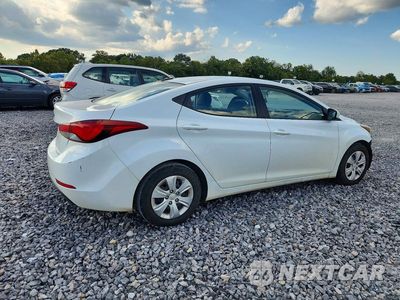 Trzecie zdjęcie samochodu z tyłu: 2016 HYUNDAI ELANTRA SE VIN:5NPDH4AE6GH663324 - miniatura