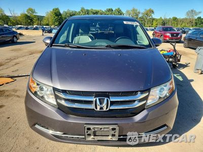 Piąte zdjęcie samochodu w środku: 2016 HONDA ODYSSEY EXL VIN:5FNRL5H66GB018714 - miniatura