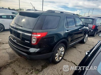 Trzecie zdjęcie samochodu z tyłu: 2013 FORD EXPLORER LIMITED VIN:1FM5K7F98DGA53861 - miniatura