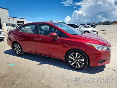 Czwarte zdjęcie samochodu z boku: 2020 NISSAN VERSA SV VIN:3N1CN8EV2LL862650 - miniatura