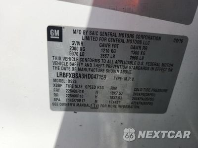 Zdjęcie 13 z 13 samochodu: 2017 BUICK ENVISION ESSENCE VIN:LRBFXBSA3HD047159 - miniatura