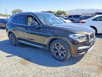 Czwarte zdjęcie samochodu z boku: 2020 BMW X3 SDRIVE30I VIN:5UXTY3C03L9B57879 - miniatura