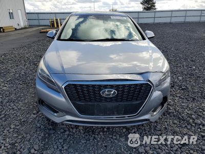 Piąte zdjęcie samochodu w środku: 2016 HYUNDAI SONATA HYBRID LIMITED VIN:KMHE34L14GA009423 - miniatura