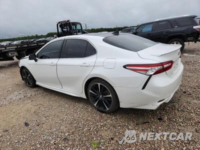 Drugie zdjęcie samochodu z przodu: 2019 TOYOTA CAMRY XSE VIN:4T1B61HK3KU753094 - miniatura