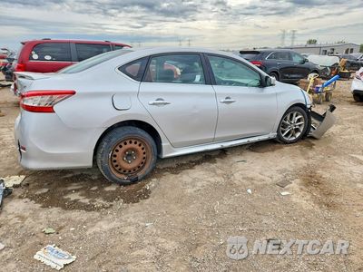 Trzecie zdjęcie samochodu z tyłu: 2013 NISSAN SENTRA S VIN:3N1AB7AP8DL672161 - miniatura