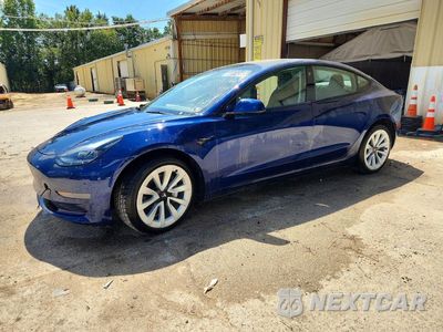 2022 TESLA MODEL 3 5YJ3E1EA8NF370854 - główne zdjęcie licytacji z USA - miniatura