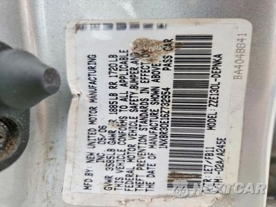 Zdjęcie 12 z 12 samochodu: 2006 TOYOTA COROLLA LE VIN:1NXBR30E16Z732954 - miniatura