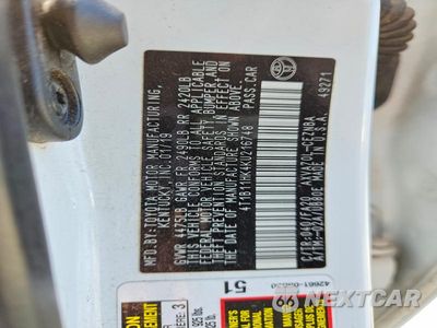 Zdjęcie 12 z 12 samochodu: 2019 TOYOTA CAMRY LE VIN:4T1B11HK4KU216748 - miniatura