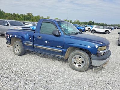 Czwarte zdjęcie samochodu z boku: 2000 CHEVROLET SILVERADO C1500 VIN:1GCEC14V3YZ110752 - miniatura