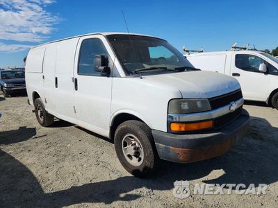Czwarte zdjęcie samochodu z boku: 2014 CHEVROLET EXPRESS G3500 VIN:1GCZGTCA6E1121643 - miniatura