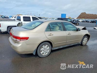 Trzecie zdjęcie samochodu z tyłu: 2004 HONDA ACCORD LX VIN:1HGCM563X4A114797 - miniatura